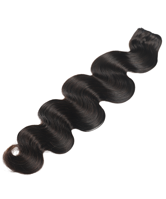 Body wave 100% Raw Human hair cuticle intact bundles.