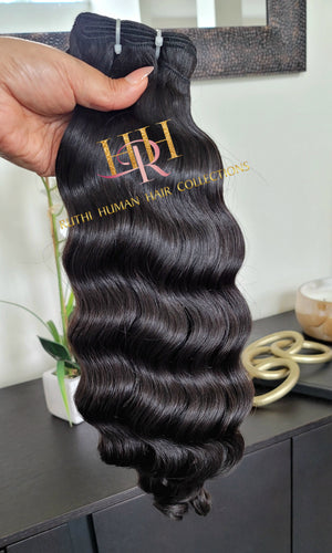 Loose wave 100% Raw Human hair cuticle intact Bundles