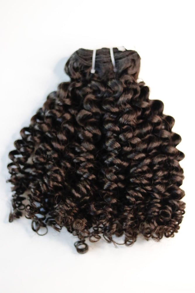 Deep curly 100% Raw Human hair cuticle intact bundles.