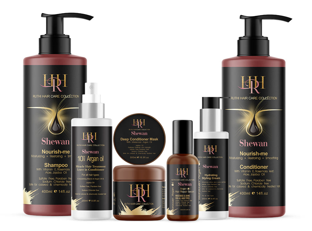 Shewan NOURISH ME Full Package Hair Treatment Line 8 products Bundle Sale